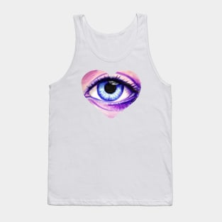 Angel eye - a reflection from the heart Tank Top